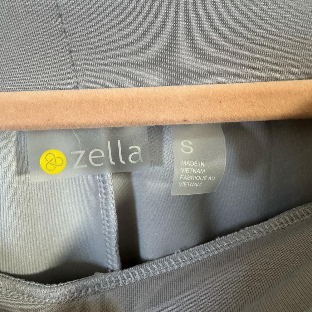 🔥Zelle Gray Women's wide straight leg with pockets - Picture 3 of 5